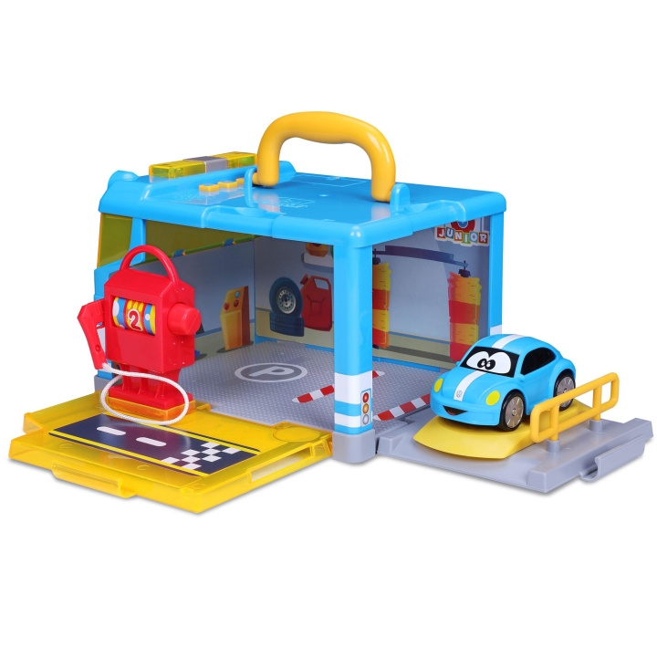 BB Junior My 1st Carry Along Garage Blue i gruppen LEKSAKER, BARN- & BABYPRODUKTER / Leksaker / Leksaksbilar & andra fordon hos TP E-commerce Nordic AB (C25270)