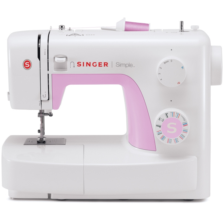 Singer Symaskin 3223 Simple Vit i gruppen HEM, HUSHÅLL & TRÄDGÅRD / Hushållsmaskiner / Symaskiner & Tillbehör / Symaskiner hos TP E-commerce Nordic AB (C25273)