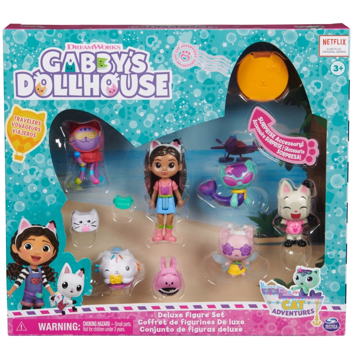 Gabbys Dollhouse Deluxe Gift Pack - Travelers i gruppen LEKSAKER, BARN- & BABYPRODUKTER / Leksaker / Figurer, Miniatyrer & tillbehör hos TP E-commerce Nordic AB (C25337)