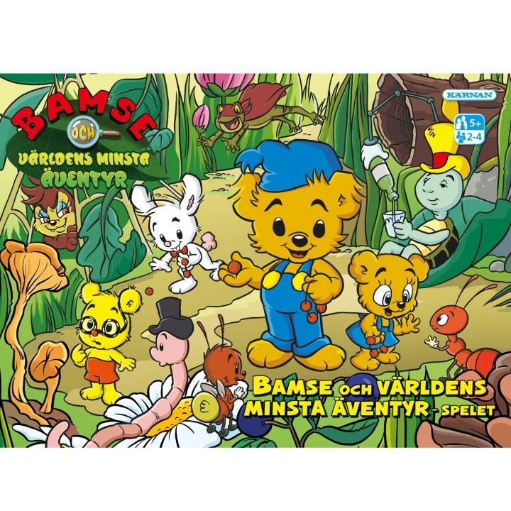 Kärnan Spel Bamse och världens minsta äventyr i gruppen LEKSAKER, BARN- & BABYPRODUKTER / Spel / Sällskapsspel hos TP E-commerce Nordic AB (C25357)