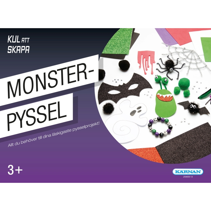 Kärnan Kul att skapa Monsterpyssel i gruppen LEKSAKER, BARN- & BABYPRODUKTER / Leksaker / Pyssel hos TP E-commerce Nordic AB (C25362)