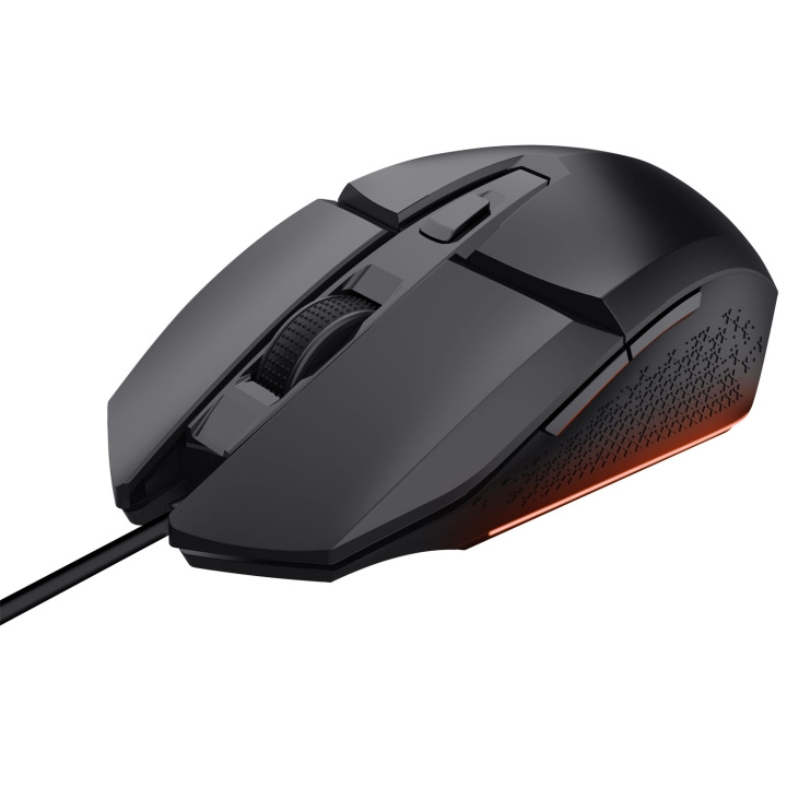 Trust GXT 109 Felox Illuminated Gaming mouse Svart i gruppen DATORER & KRINGUTRUSTNING / Möss & Tangentbord / Möss / Gaming hos TP E-commerce Nordic AB (C25449)