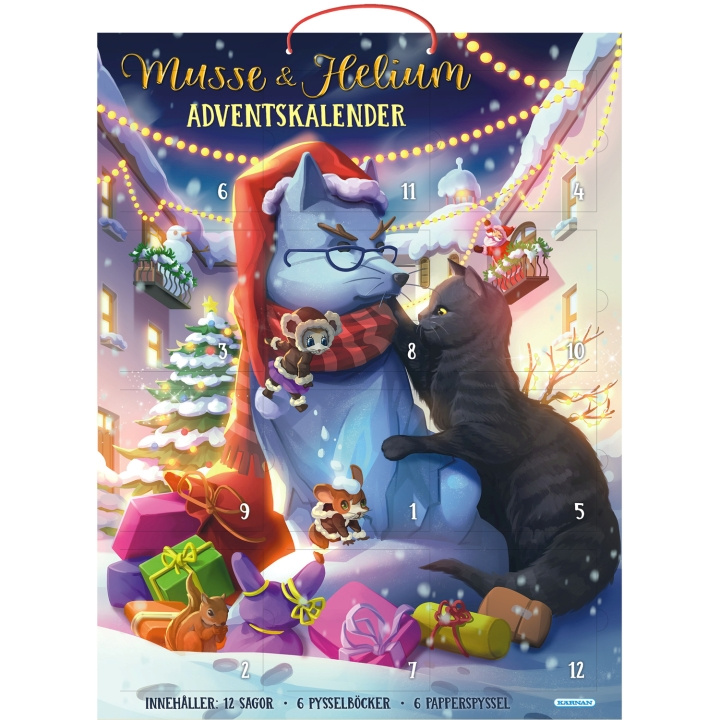 Kärnan Adventskalender Musse & Helium i gruppen LEKSAKER, BARN- & BABYPRODUKTER / Leksaker / Adventskalendrar hos TP E-commerce Nordic AB (C25481)