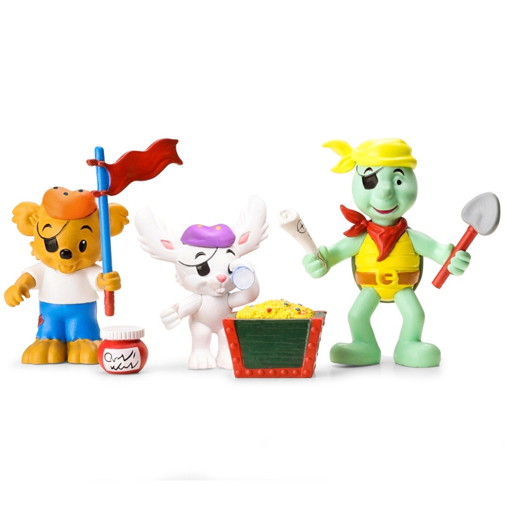 Bamse Figurset Sjörövare i gruppen LEKSAKER, BARN- & BABYPRODUKTER / Leksaker / Figurer, Miniatyrer & tillbehör hos TP E-commerce Nordic AB (C25492)