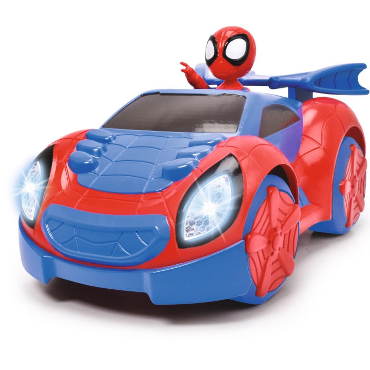 Jada Toys Marvel Spidey Radiostyrd Racingbil i gruppen LEKSAKER, BARN- & BABYPRODUKTER / Radiostyrt / Radiostyrda bilar hos TP E-commerce Nordic AB (C25513)