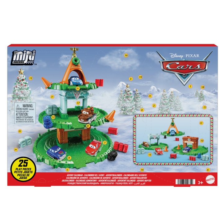 Disney Pixar Cars Minis Adventskalender i gruppen LEKSAKER, BARN- & BABYPRODUKTER / Leksaker / Adventskalendrar hos TP E-commerce Nordic AB (C25546)