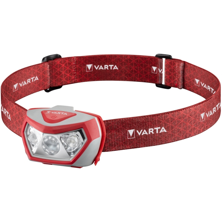 Varta Outdoor Sports H20 Pro Pannlampa 200 lm Röd i gruppen SPORT, FRITID & HOBBY / Ficklampor & Pannlampor / Pannlampor hos TP E-commerce Nordic AB (C25558)