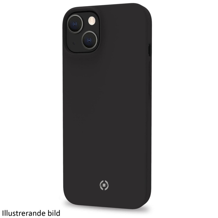 Celly Cromo Soft rubber case iPhone 15 Svart i gruppen SMARTPHONE & SURFPLATTOR / Mobilskydd / Apple / iPhone 15 hos TP E-commerce Nordic AB (C25583)