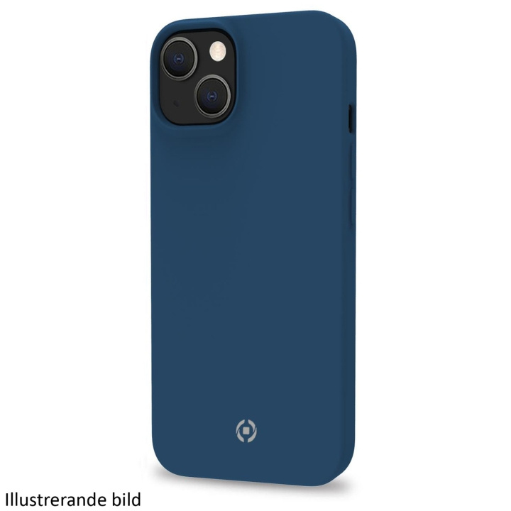 Celly Cromo Soft rubber case iPhone 15 Blå i gruppen SMARTPHONE & SURFPLATTOR / Mobilskydd / Apple / iPhone 15 hos TP E-commerce Nordic AB (C25585)