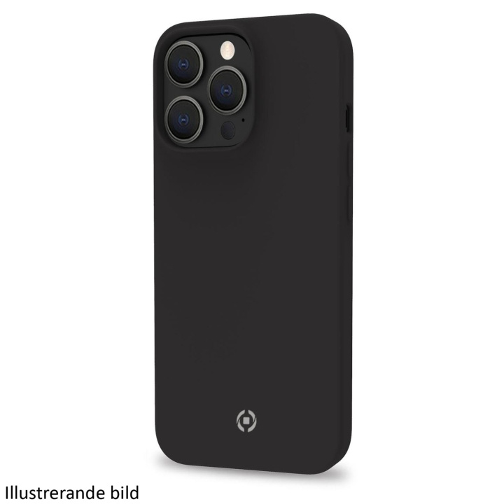 Celly Cromo Soft rubber case iPhone 15 Pro Max Svart i gruppen SMARTPHONE & SURFPLATTOR / Mobilskydd / Apple / iPhone 15 hos TP E-commerce Nordic AB (C25590)
