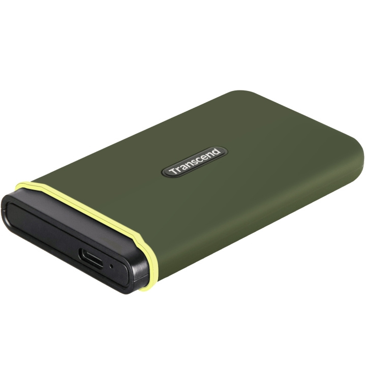 Transcend Portabel SSD ESD380C USB-C 2TB (R/W 2000 MB/s) i gruppen DATORER & KRINGUTRUSTNING / Datorkomponenter / Hårddiskar / SSD hos TP E-commerce Nordic AB (C25655)