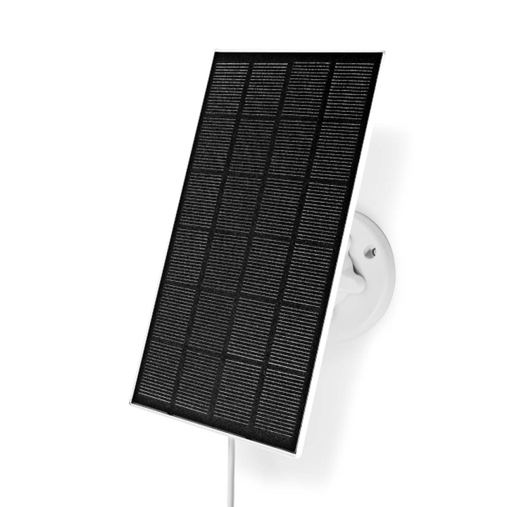 Nedis Solpanel | 5.3 V DC | 0.5 A A | Micro USB | Kabellängd: 3.00 m | Tillbehör till: WIFICBO30WT i gruppen HEM, HUSHÅLL & TRÄDGÅRD / Larm & Säkerhet / Övervakningskameror / Digitalt (Nätverk) / Utomhuskameror hos TP E-commerce Nordic AB (C25723)