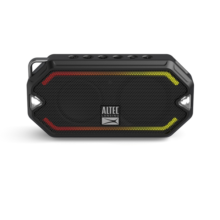 Altec Lansing Högtalare IMW1000 HydraMini RGB Vattentät Svart i gruppen HEMELEKTRONIK / Ljud & Bild / Högtalare & Tillbehör / Bluetooth-högtalare / Bärbara högtalare hos TP E-commerce Nordic AB (C25749)