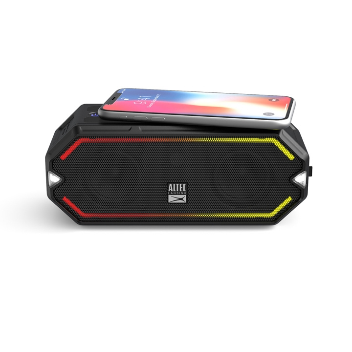Altec Lansing Speaker IMW1300 HydraBlast RGB Waterproof Black i gruppen HEMELEKTRONIK / Ljud & Bild / Högtalare & Tillbehör / Bluetooth-högtalare / Bärbara högtalare hos TP E-commerce Nordic AB (C25751)