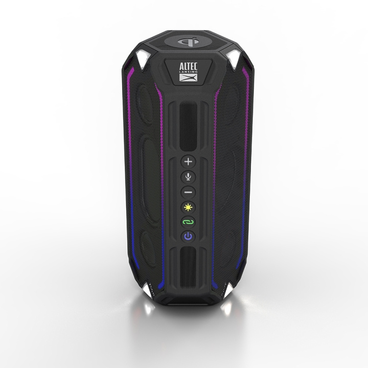 Altec Lansing Högtalare IMW1400 HydraBoom RGB Vattentät Svart i gruppen HEMELEKTRONIK / Ljud & Bild / Högtalare & Tillbehör / Bluetooth-högtalare / Bärbara högtalare hos TP E-commerce Nordic AB (C25752)