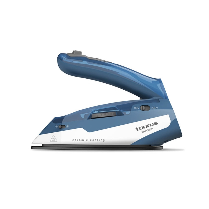 Taurus Travel Iron EasyTrip Blue i gruppen HEM, HUSHÅLL & TRÄDGÅRD / Klädvård / Strykjärn hos TP E-commerce Nordic AB (C25785)