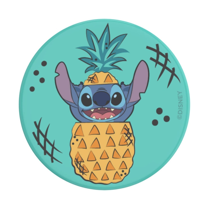 PopSockets PopGrip Stitch Pineapple i gruppen SMARTPHONE & SURFPLATTOR / Övriga tillbehör / Popsockets hos TP E-commerce Nordic AB (C25839)