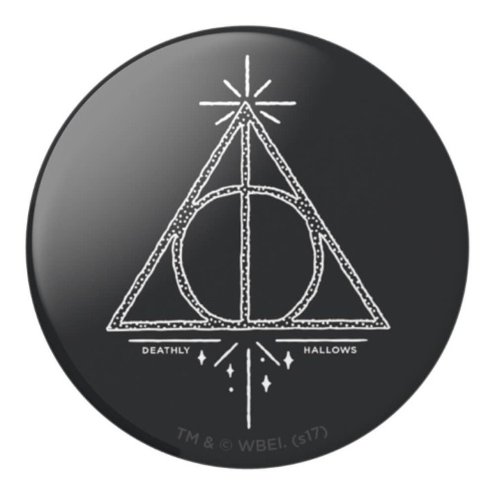 PopSockets PopGrip Deathly Hallows i gruppen SMARTPHONE & SURFPLATTOR / Övriga tillbehör / Popsockets hos TP E-commerce Nordic AB (C25842)