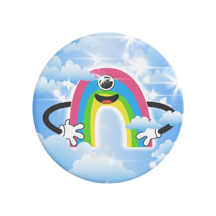 PopSockets PopGrip Happy Rainbow i gruppen SMARTPHONE & SURFPLATTOR / Övriga tillbehör / Popsockets hos TP E-commerce Nordic AB (C25853)