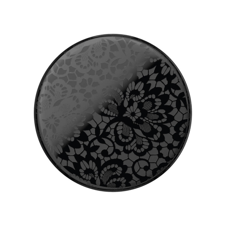 PopSockets PopGrip Lace Noir i gruppen SMARTPHONE & SURFPLATTOR / Övriga tillbehör / Popsockets hos TP E-commerce Nordic AB (C25861)