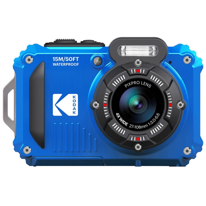 Kodak Digital Camera Pixpro WPZ2 4x WP 16MP Wifi Blue i gruppen HEMELEKTRONIK / Foto & Video / Kameror hos TP E-commerce Nordic AB (C25902)