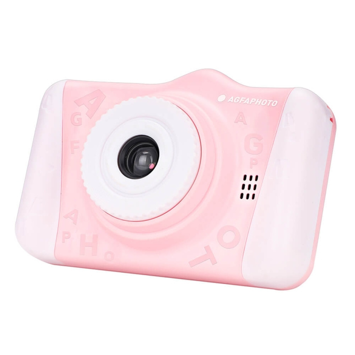 Agfa Digitalkamera Realikids 2 CMOS 10MP Rosa i gruppen HEMELEKTRONIK / Foto & Video / Kameror hos TP E-commerce Nordic AB (C25915)