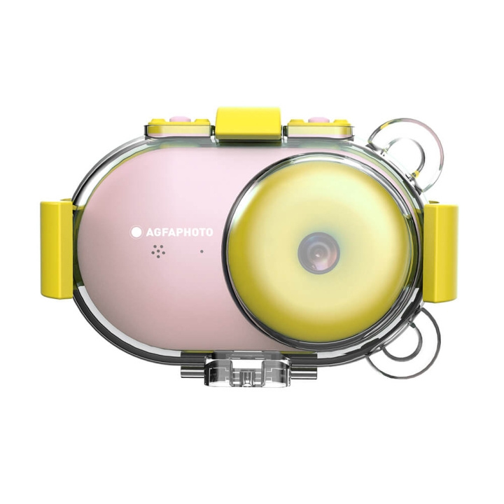 Agfa PHOTO Digital Camera Realikids Waterproof Pink i gruppen LEKSAKER, BARN- & BABYPRODUKTER / Leksaker / Elektronik & Media / Barnkameror & Tillbehör hos TP E-commerce Nordic AB (C25917)