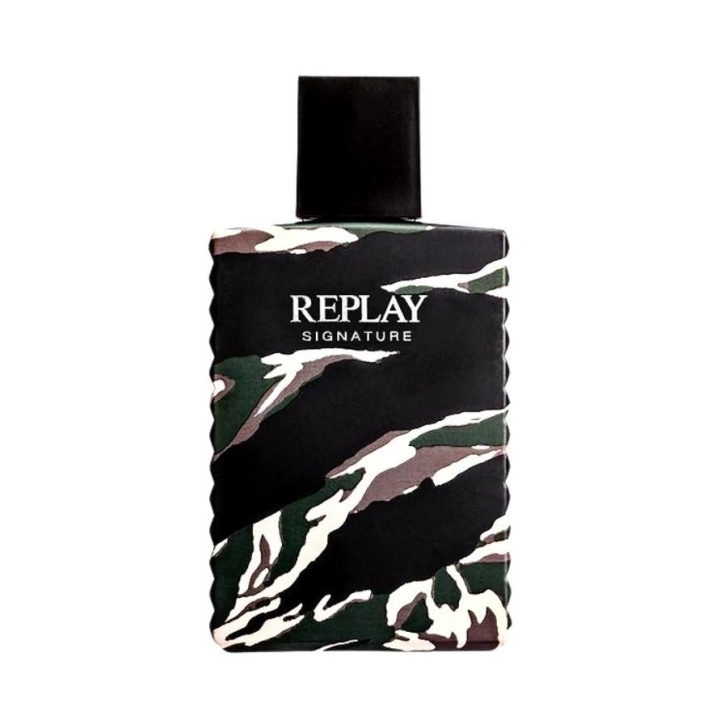 Replay Signature For Man Edt 100ml i gruppen SKÖNHET & HÄLSA / Doft & Parfym / Parfym / Parfym för honom hos TP E-commerce Nordic AB (C25984)