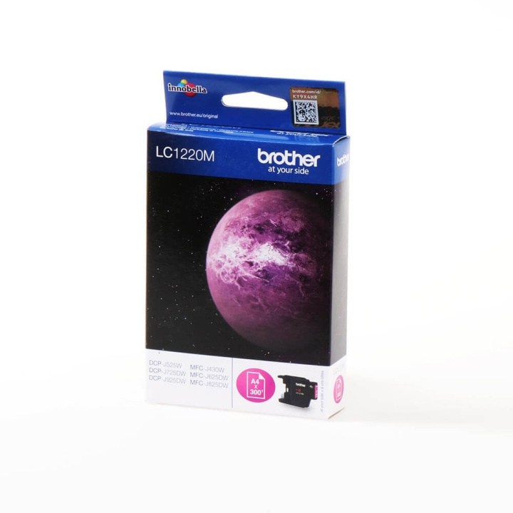 Brother Bläck LC1220M LC-1220 Magenta i gruppen DATORER & KRINGUTRUSTNING / Skrivare & Tillbehör / Bläck & Toner / Bläckpatroner / Brother hos TP E-commerce Nordic AB (C26026)