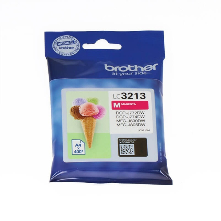 Brother Bläck LC3213M LC-3213 Magenta i gruppen DATORER & KRINGUTRUSTNING / Skrivare & Tillbehör / Bläck & Toner / Toner / Brother hos TP E-commerce Nordic AB (C26092)