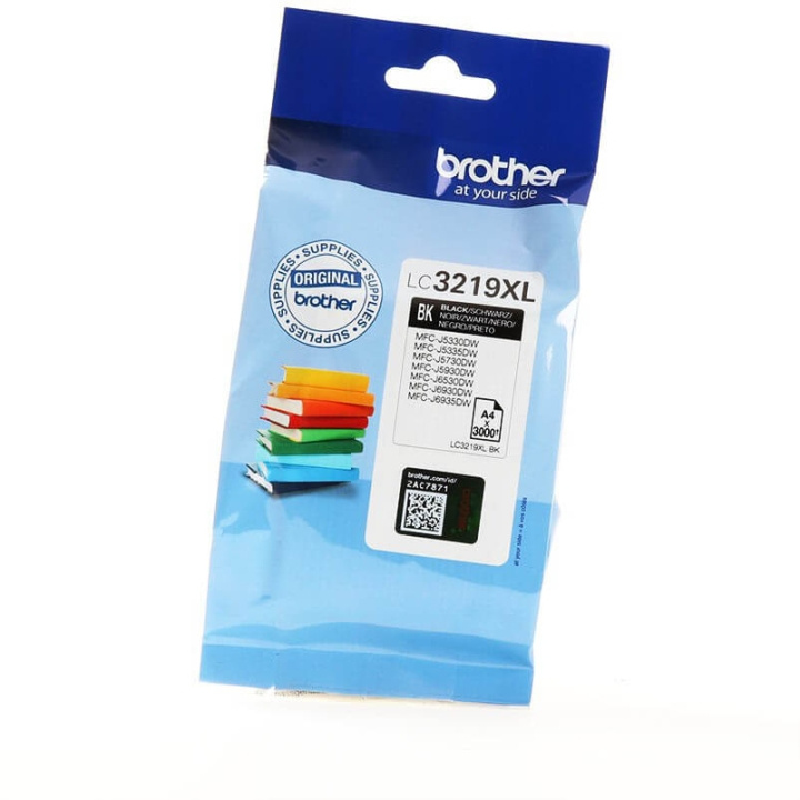 Brother Bläck LC3219XLBK LC-3219XL Svart i gruppen DATORER & KRINGUTRUSTNING / Skrivare & Tillbehör / Bläck & Toner / Toner / Brother hos TP E-commerce Nordic AB (C26100)