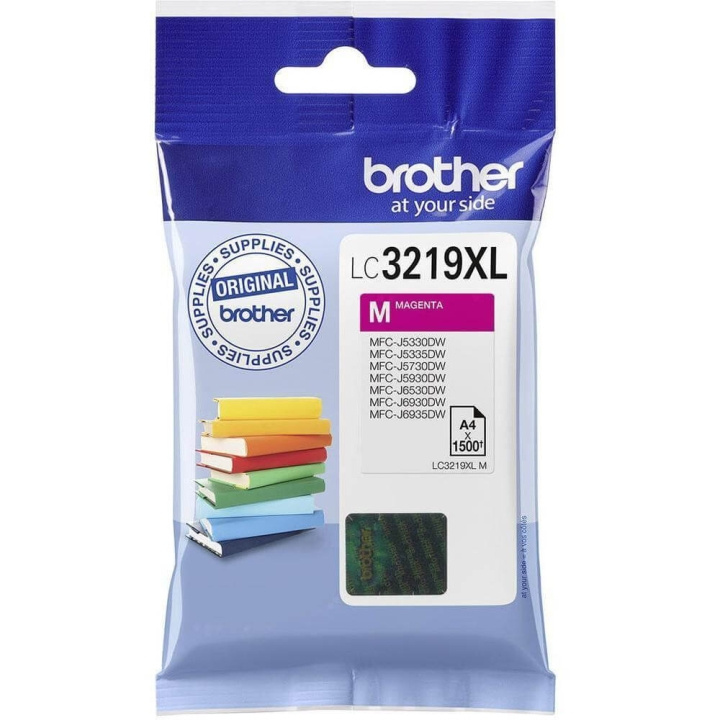 Brother Bläck LC3219XLM LC-3219XL Magenta i gruppen DATORER & KRINGUTRUSTNING / Skrivare & Tillbehör / Bläck & Toner / Toner / Brother hos TP E-commerce Nordic AB (C26102)