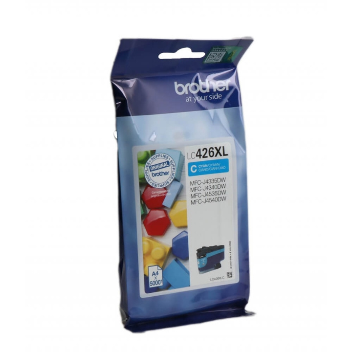 Brother Bläck LC426XLC LC-426XL Cyan i gruppen DATORER & KRINGUTRUSTNING / Skrivare & Tillbehör / Bläck & Toner / Toner / Brother hos TP E-commerce Nordic AB (C26126)