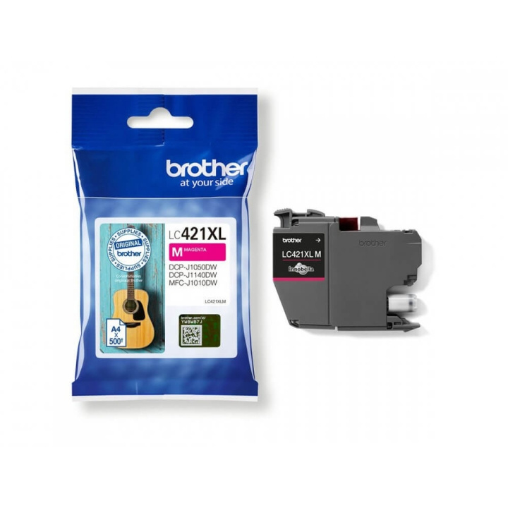 Brother Bläck LC421XLM LC-421XL Magenta i gruppen DATORER & KRINGUTRUSTNING / Skrivare & Tillbehör / Bläck & Toner / Toner / Brother hos TP E-commerce Nordic AB (C26153)