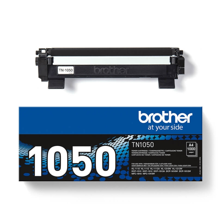 Brother Toner TN1050 TN-1050 Svart i gruppen DATORER & KRINGUTRUSTNING / Skrivare & Tillbehör / Bläck & Toner / Bläckpatroner / Brother hos TP E-commerce Nordic AB (C26176)