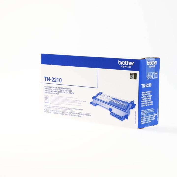 Brother Toner TN2210 TN-2210 Svart i gruppen DATORER & KRINGUTRUSTNING / Skrivare & Tillbehör / Bläck & Toner / Bläckpatroner / Brother hos TP E-commerce Nordic AB (C26183)