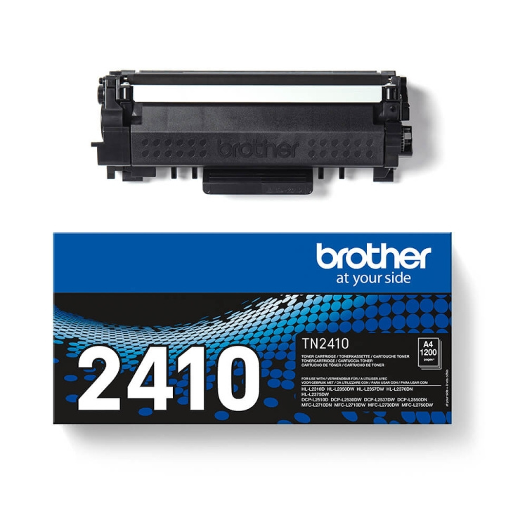 Brother Toner TN2410 TN-2410 Svart i gruppen DATORER & KRINGUTRUSTNING / Skrivare & Tillbehör / Bläck & Toner / Toner / Brother hos TP E-commerce Nordic AB (C26191)