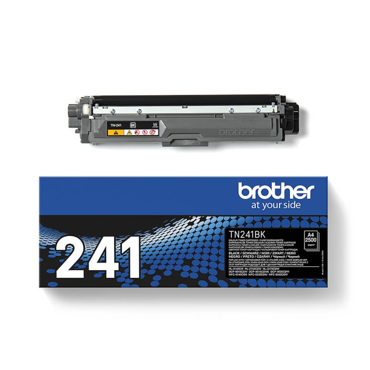 Brother Toner TN241BK TN-241 Svart i gruppen DATORER & KRINGUTRUSTNING / Skrivare & Tillbehör / Bläck & Toner / Toner / Brother hos TP E-commerce Nordic AB (C26192)