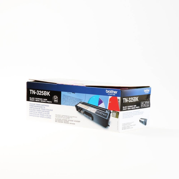 Brother Toner TN325BK TN-325 Svart i gruppen DATORER & KRINGUTRUSTNING / Skrivare & Tillbehör / Bläck & Toner / Toner / Brother hos TP E-commerce Nordic AB (C26228)