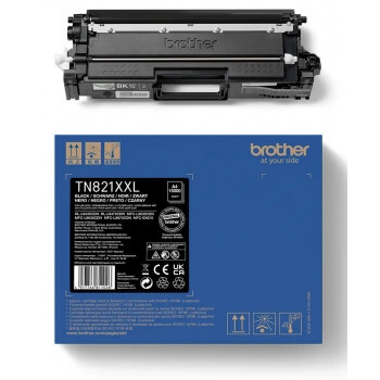 Brother Toner TN821XXLBK TN-821XXL Svart i gruppen DATORER & KRINGUTRUSTNING / Skrivare & Tillbehör / Bläck & Toner / Bläckpatroner / Brother hos TP E-commerce Nordic AB (C26285)