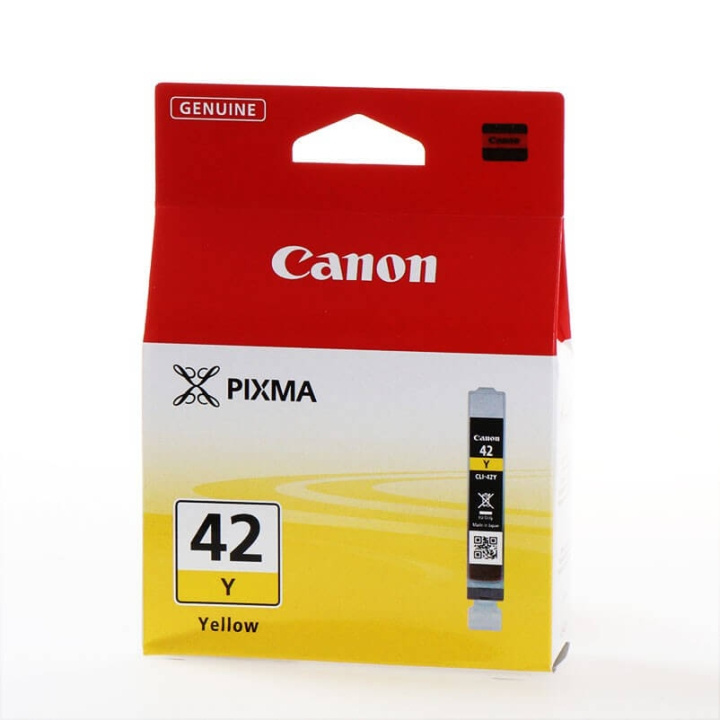 Canon Bläck 6387B001 CLI-42 Gul i gruppen DATORER & KRINGUTRUSTNING / Skrivare & Tillbehör / Bläck & Toner / Toner / Canon hos TP E-commerce Nordic AB (C26298)