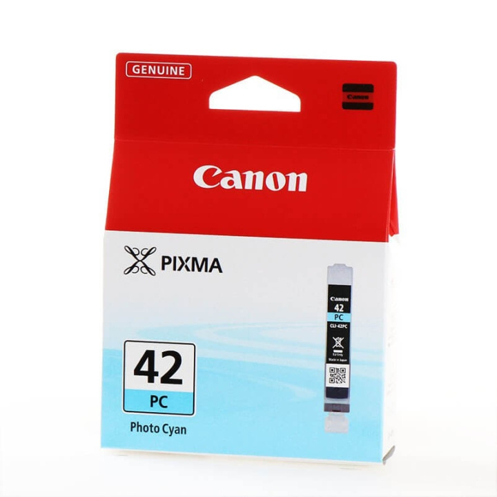 Canon Bläck 6388B001 CLI-42 Fotocyan i gruppen DATORER & KRINGUTRUSTNING / Skrivare & Tillbehör / Bläck & Toner / Toner / Canon hos TP E-commerce Nordic AB (C26299)