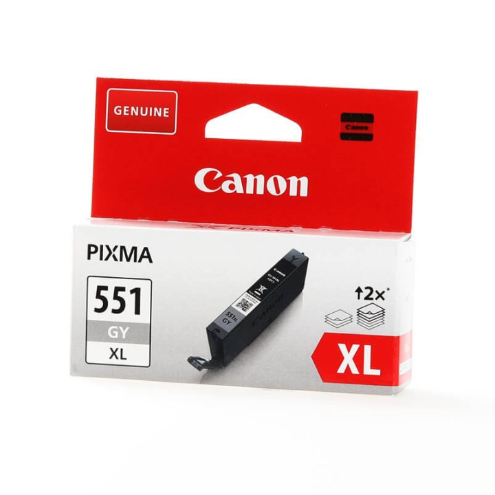 Canon Bläck 6447B001 CLI-551XL Grå i gruppen DATORER & KRINGUTRUSTNING / Skrivare & Tillbehör / Bläck & Toner / Toner / Canon hos TP E-commerce Nordic AB (C26311)