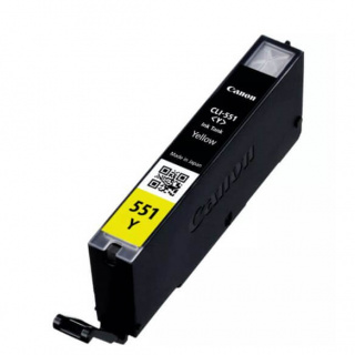 Canon Bläck 6511B001 CLI-551 Gul