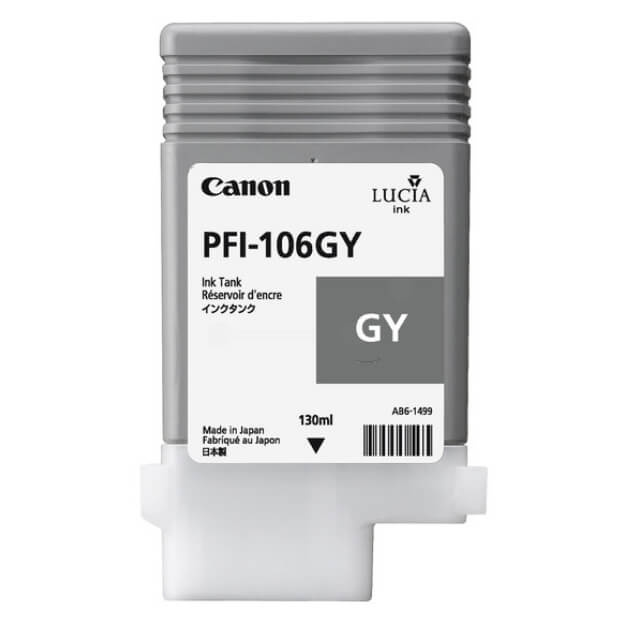 Canon Bläck 6630B001 PFI-106 Grå i gruppen DATORER & KRINGUTRUSTNING / Skrivare & Tillbehör / Bläck & Toner / Toner / Canon hos TP E-commerce Nordic AB (C26380)