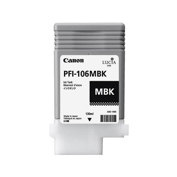 Canon Bläck 6620B001 PFI-106 Mattsvart i gruppen DATORER & KRINGUTRUSTNING / Skrivare & Tillbehör / Bläck & Toner / Toner / Canon hos TP E-commerce Nordic AB (C26382)