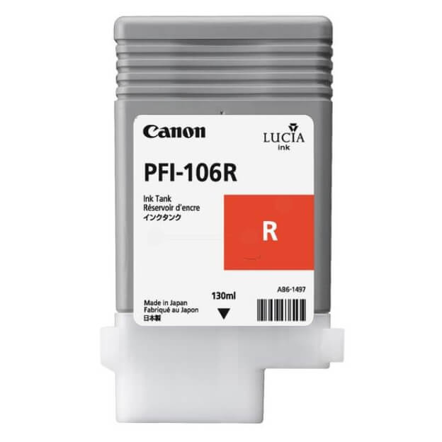 Canon Bläck 6627B001 PFI-106 Röd i gruppen DATORER & KRINGUTRUSTNING / Skrivare & Tillbehör / Bläck & Toner / Toner / Canon hos TP E-commerce Nordic AB (C26386)