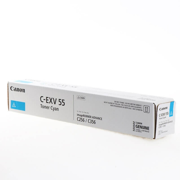 CANON Toner 2183C002 C-EXV 55 Cyan i gruppen DATORER & KRINGUTRUSTNING / Skrivare & Tillbehör / Bläck & Toner / Toner / Canon hos TP E-commerce Nordic AB (C26409)