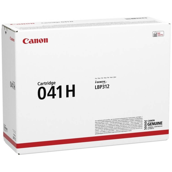 Canon Toner 0453C002 041H Svart i gruppen DATORER & KRINGUTRUSTNING / Skrivare & Tillbehör / Bläck & Toner / Toner / Canon hos TP E-commerce Nordic AB (C26451)