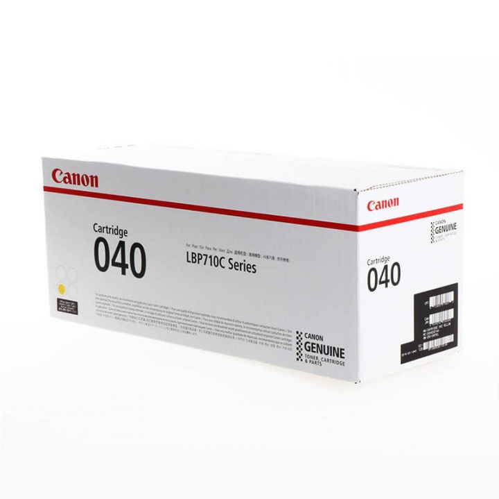 Canon Toner 0454C001 040 Gul i gruppen DATORER & KRINGUTRUSTNING / Skrivare & Tillbehör / Bläck & Toner / Toner / Canon hos TP E-commerce Nordic AB (C26452)